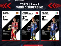 Hasil Race 1 WSBK Mandalika 2023, Kemenangan Pertama Alvaro Bautista di Mandalika