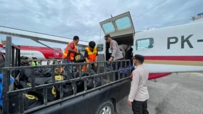 Polda Papua Salurkan Bantuan Logistik untuk Korban Kekeringan di Kabupaten Puncak