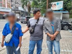 Dua Pria yang Pungli di Jalan S.Parman Medan Baru Ditangkap Polisi, Begini Kronologisnya