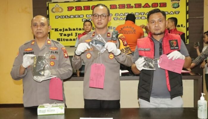 Residivis Beraksi Kembali dengan Modus Curas COD di Tambora, Jakarta Barat