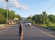 Polsek KPL Labuhan Lombok Jaga Kelancaran Arus Lalu Lintas Pagi Hari