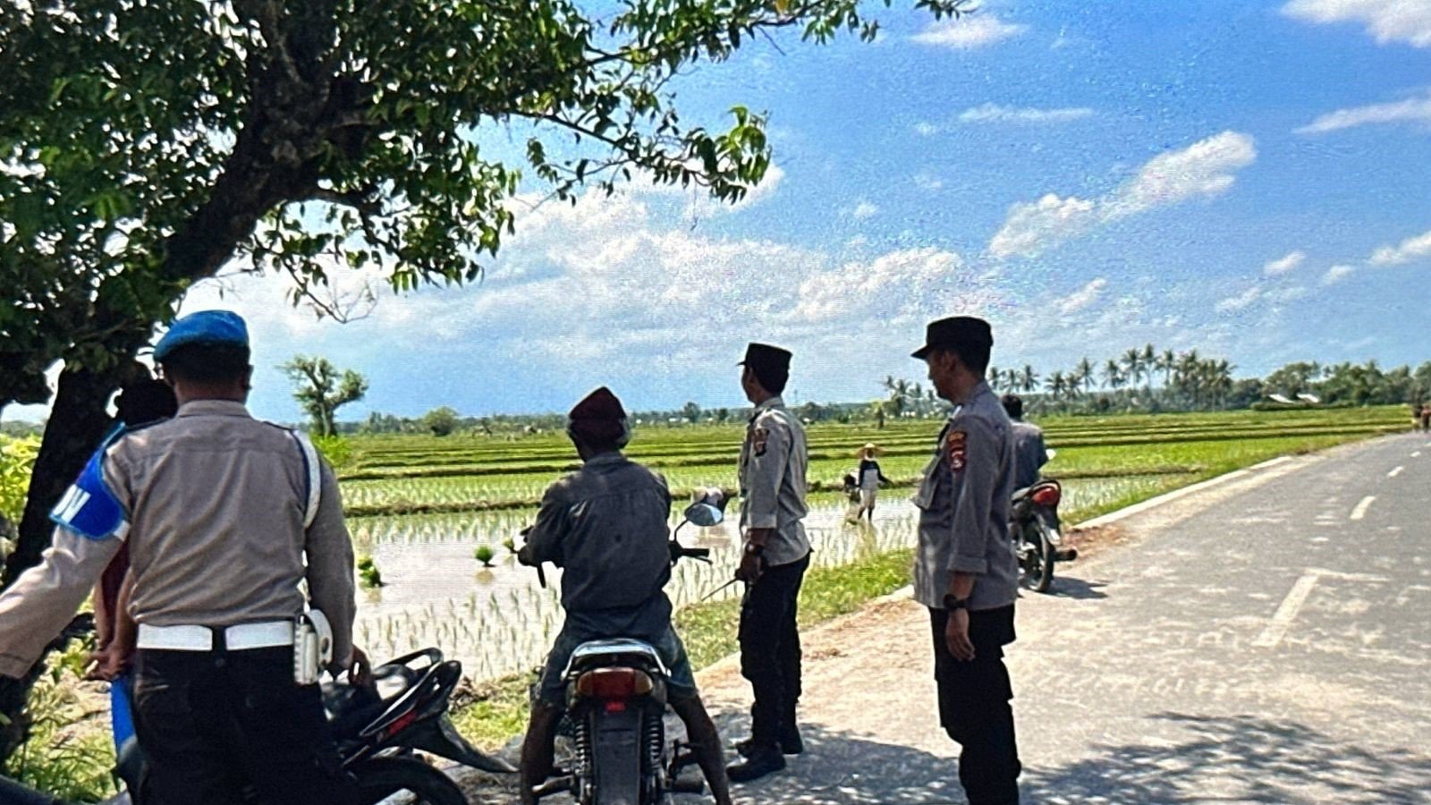 Patroli Polsek Kuripan Beraksi, Patroli Ketat Jaga Lombok Barat Aman dari Ancaman Kejahatan