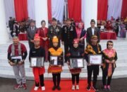 Polsek Sape Juara Pertama Lomba Senam Pergaulan Tingkat Polres Bima Kota, Semarak HUT Bhayangkara ke-78