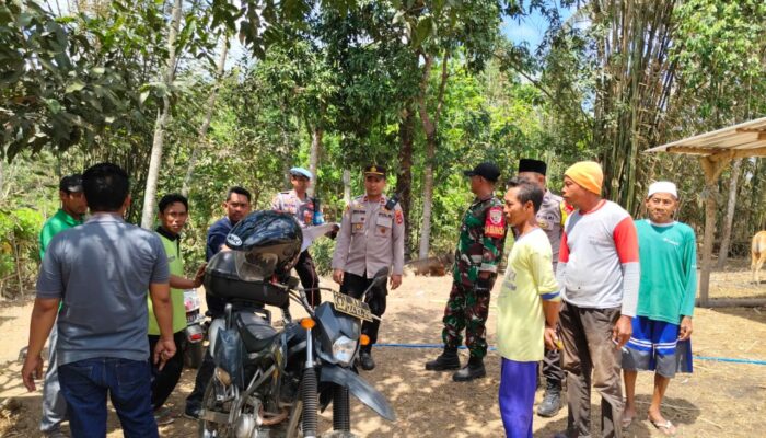 Sosialisasi Karhutla di Lombok Barat: Kapolsek Lembar Tekankan Pencegahan