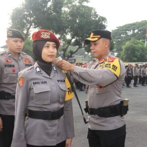 Apel Serpas Tahap Pungutan Suara, Polres Loteng Libatkan 750 Personel Amankan Pilkada 2024.