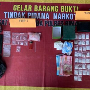 Team Kaisar Hitam Sat Resnarkoba Polres Bima Kota Berhasil Mengungkap Jaringan Pengedar Narkotika Jenis Sabu di Kota Bima