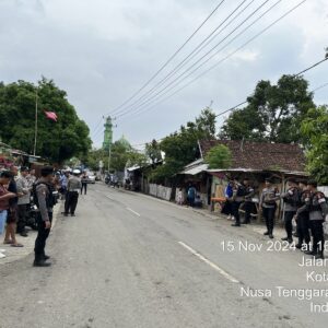 Polres Bima Kota Amankan Kampanye Operasi Mantap Praja Rinjani 2024