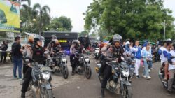 217 Personel Polres Bima Kota Amankan Kampanye Akbar Paslon Pilkada Kota Bima