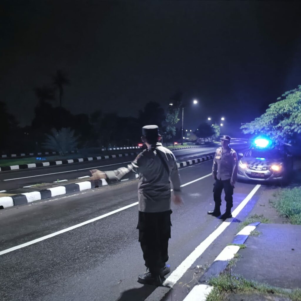 Dini Hari di Labuapi Patroli Blue Light Jaga Ketertiban, Ini Lokasi Sasarannya