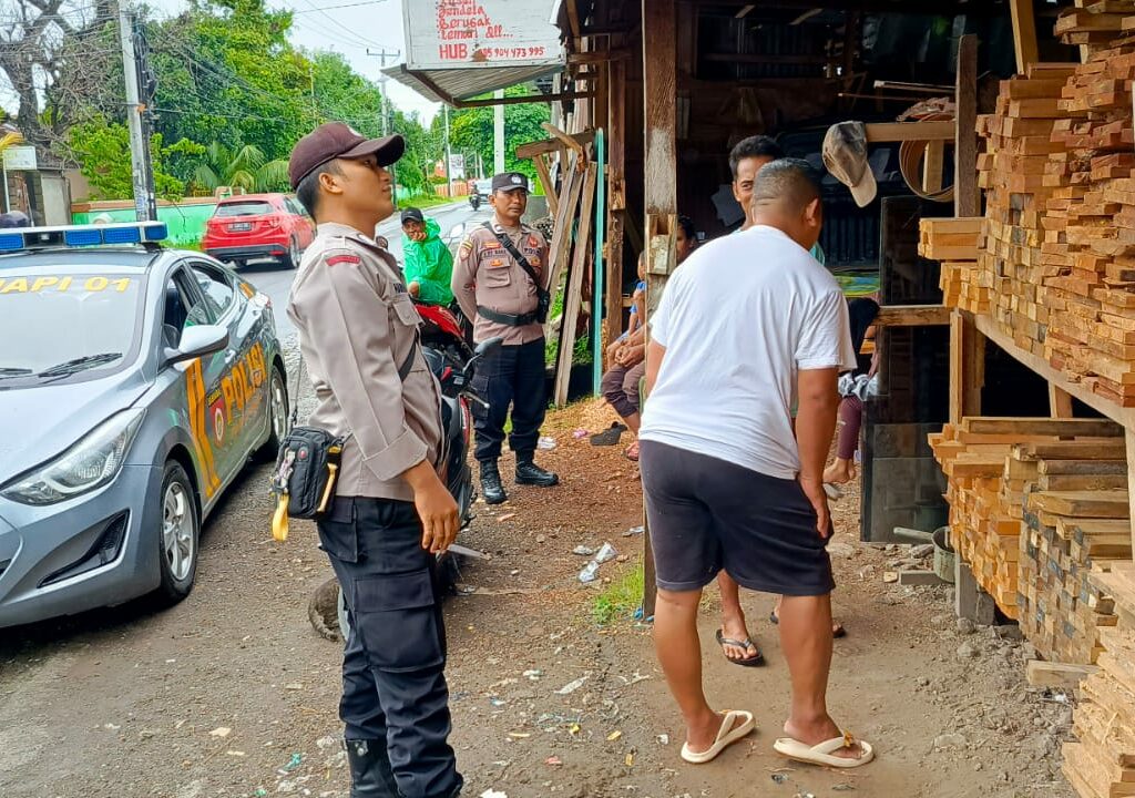 Labuapi Aman Patroli Intensif Polisi Cegah 3C dan Jamin Kamtibmas