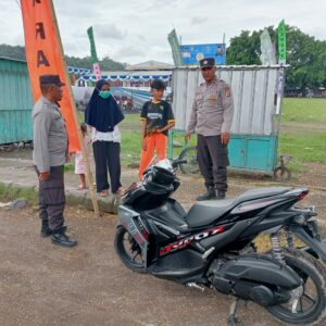 Patroli Humanis Polsek Gerung: Jaga Kamtibmas, Sentuh Hati Pelajar