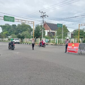 Gatur Pagi, Wujud Pelayanan Prima Sat Lantas Polres Bima Kota