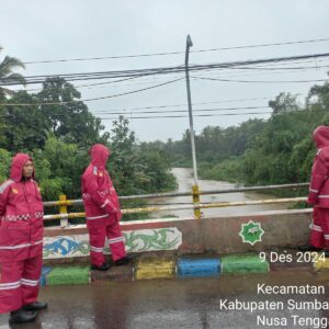 Patroli Polres Sumbawa Barat Upaya Jamin Keamanan Saat Musim Penghujan