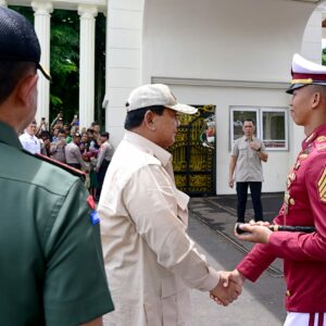 Presiden Prabowo Disambut Meriah di Pembukaan Apel Kasatwil Polri 2024