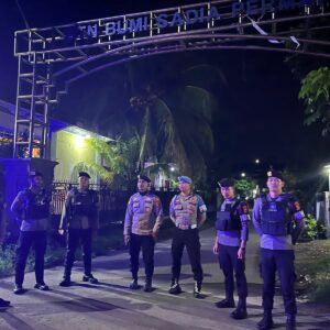 Sat Samapta Polres Bima Kota Sambangi Warga melalui Patroli Dialogis