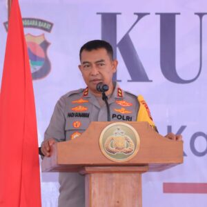 Kapolda NTB Berikan Penekanan kepada Anggota Polres Sumbawa Barat