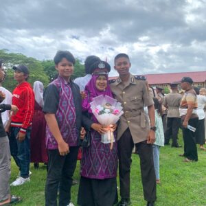Menginspirasi, Pemuda Yatim Asal KSB Dilantik Menjadi Bintara Polri
