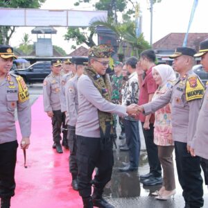 Kapolda NTB Laksanakan Kunker di Polres Lombok Tengah.