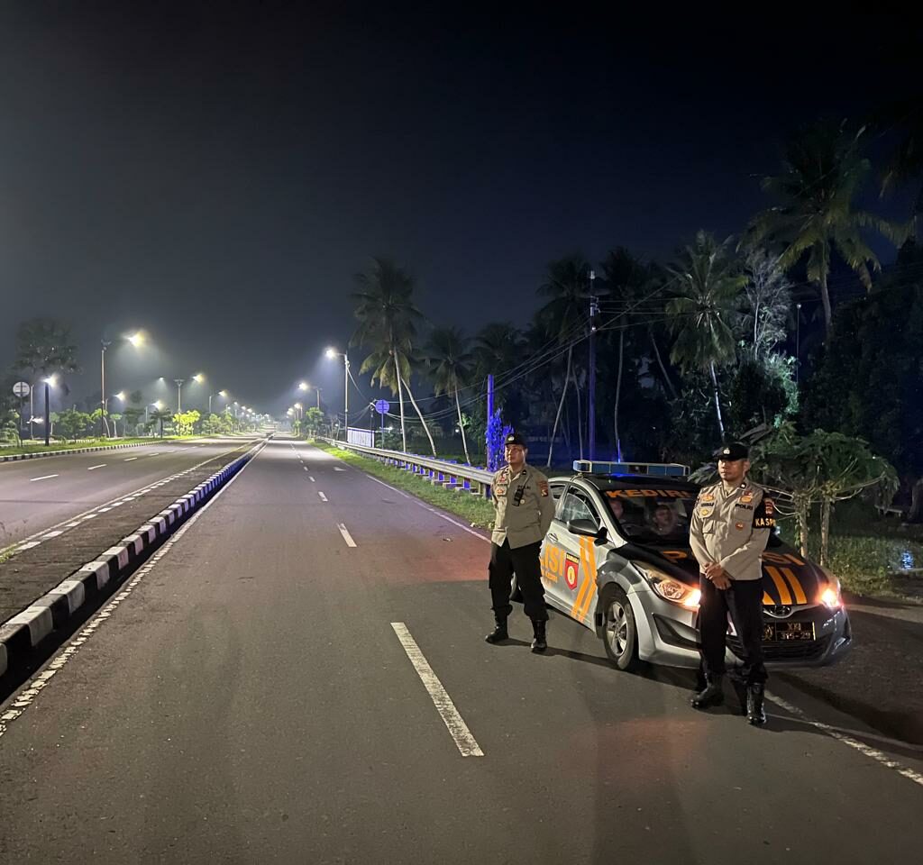 Strategi Jitu Polsek Kediri Redam Aksi Kriminal Malam Hari, Patroli Blue Light Intensif Digencarkan