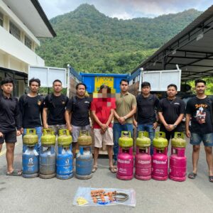 Sat Reskrim Polres Sumbawa Barat Gerebek Gudang Pengoplosan LPG, Seorang Terduga Pelaku Berhasil Diringkus