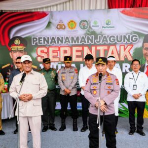 Gerakan 1 Juta Hektare Jagung: Sinergi Polri dan Kementrian Pertanian Wujudkan Swasembada Pangan 2025