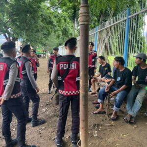 Sat Samapta Polres Bima Kota Laksanakan Patroli Rutin di Paruga Nae dan Kampung Sumbawa