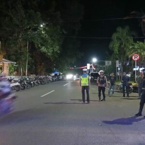 Polres Bima Kota Laksanakan Patroli KRYD untuk Antisipasi Gangguan Kamtibmas