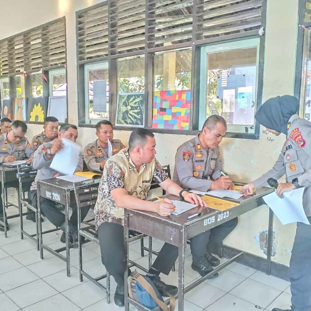 Polres Lombok Barat Gelar Pemeriksaan Psikologi untuk Senpi Organik dan Pemetaan Perwira