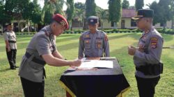 Tingkatkan Pelayanan, Polres Lombok Barat Gelar Sertijab Pejabat