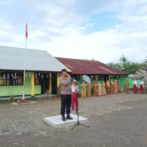 Polsek Ropang Gelar Kegiatan Police Goes to School Himbau Pelajar Bahaya Narkoba