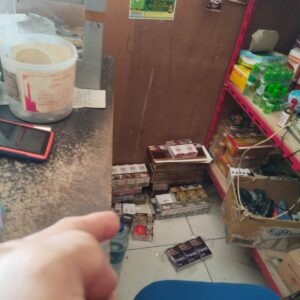 Team Opsnal Polsek Rasana’e Timur Amankan Pencuri Sembako dan Rokok