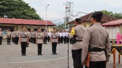 Polres Dompu Gelar Upacara Pelantikan dan Sertijab Wakapolres serta Kasat Lantas