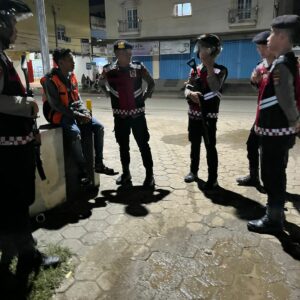 Sat Samapta Polres Bima Kota Laksanakan Patroli Blue Light untuk Menjaga Keamanan