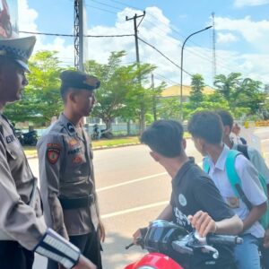 1 Pekan Operasi Keselamatan, Polres Bima Kota Tegur Ratusan Pelanggar