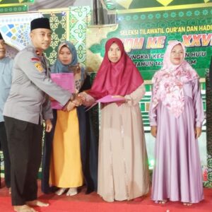 Penutupan STQH Ke-XXVIII Tingkat Kecamatan Hu’u Berjalan Lancar