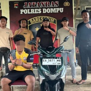 Tim Jatanras Polres Dompu Buru dan Tangkap Pelaku Curanmor, Pelarian Berakhir dalam Pengepungan Dramatis!