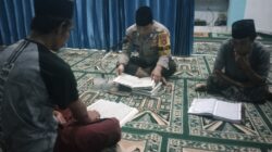 Polres Loteng Bersama Masyarakat Laksanakan Tadarus Alqur’an Selama Ramadan.