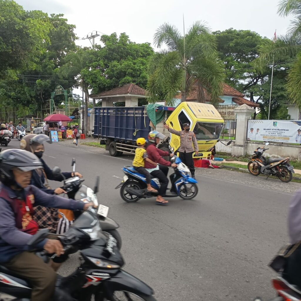 Jaga Keamanan Ramadhan, Polsek Kediri Intensifkan Patroli Ngabuburit