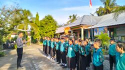 Serunya Pocil di Lombok Barat, Anak SD Dilatih Tertib Lalu Lintas!