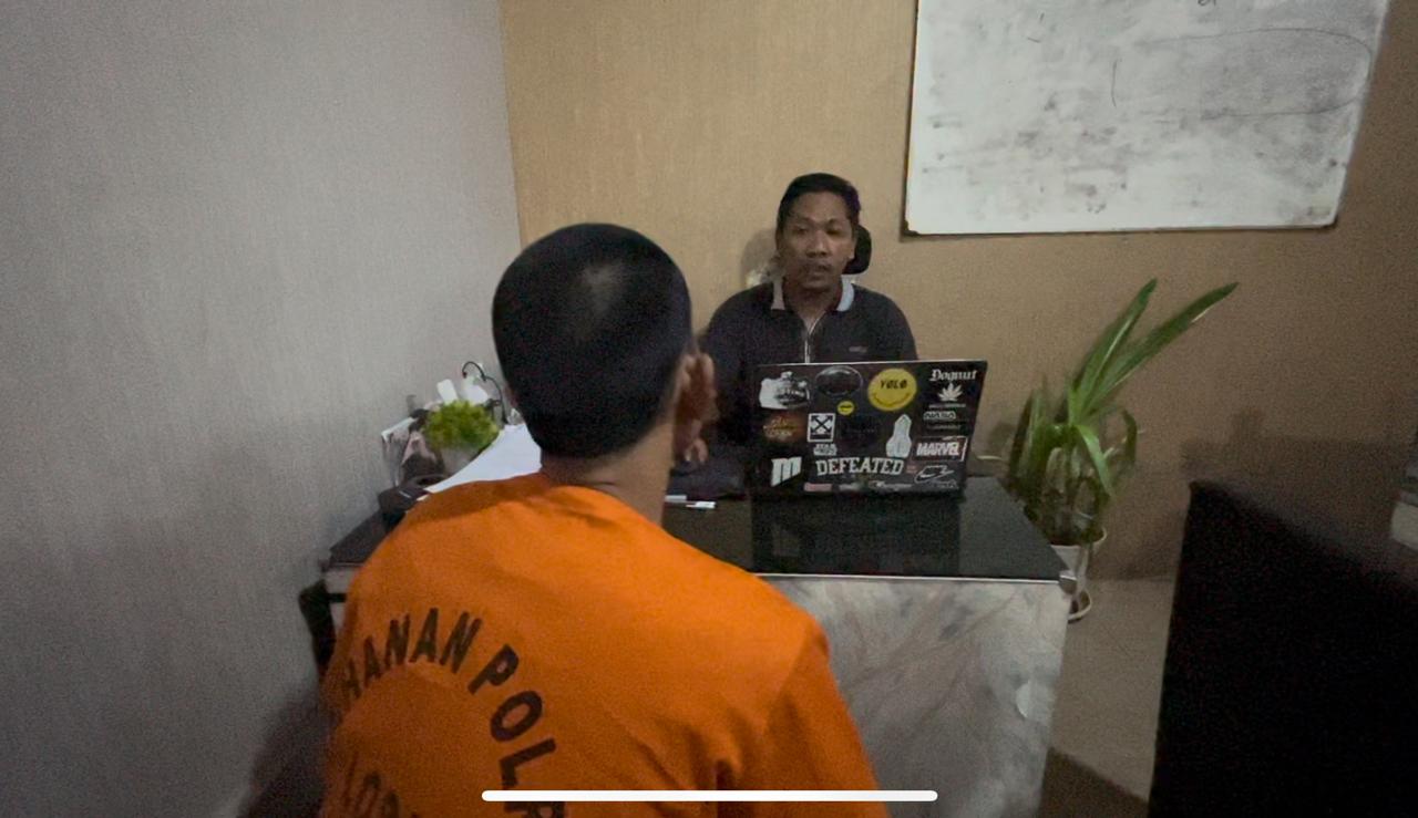 Aksi Curanmor di Depan Ekspedisi, Pelaku dan Penadah Tak Berkutik