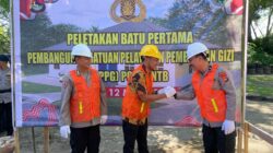 Ground Breaking Pembangunan Satuan Pelayanan Pemenuhan Gizi Polda NTB