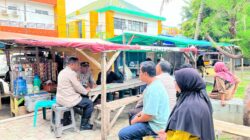 Sat Binmas Polres Bima Kota Gelar Giat Jumat Curhat di Lapangan Pahlawan Rabadompu Barat