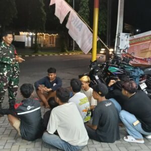 Babinsa Serukan Pemuda Jempong Baru Aktif Kegiatan Sosial
