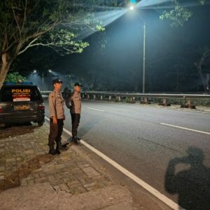 Polsek Kuripan Tingkatkan Patroli Malam Cegah Kejahatan Jalanan