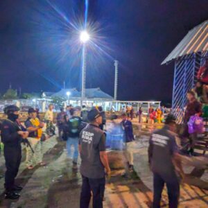 Pos Terpadu Pelabuhan Bima Amankan Arus Balik Penumpang KM. BINAIYA