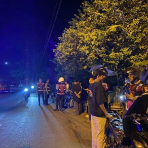 Sat Samapta Polres Bima Kota Laksanakan Patroli Blue Light, Antisipasi Gangguan Kamtibmas
