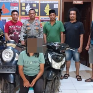 Curi Sepeda Motor, Seorang IRT Ditangkap Tim Opsnal Gabungan Polsek Asakota dan Polsek Rastim