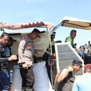 Kapolres Bima Kota Hadiri Panen Raya Padi Serentak Bersama Forkopimda