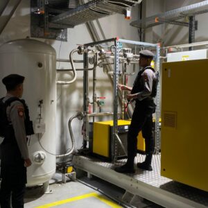 Sat Samapta Polres Bima Kota Laksanakan Pengamanan dan Patroli di Objek Vital PLTMG Bonto Bima