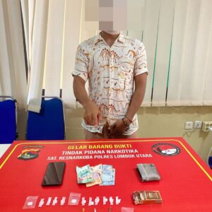 Dua Terduga Pelaku Pengedar Narkoba Diamankan Sat Resnarkoba